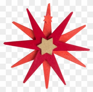 Christmas Star Ornament - Illustration Clipart