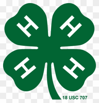 Fluvanna County 4-h - 4 H Clover With Transparent Background Clipart