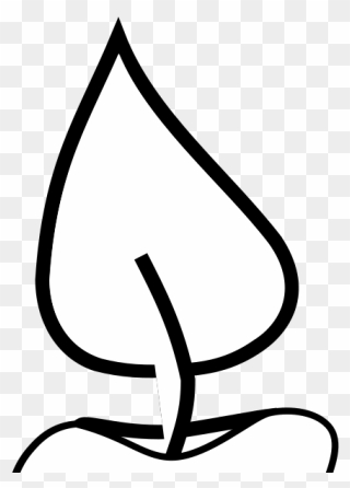 Candle Clipart Png Black And White Transparent Png