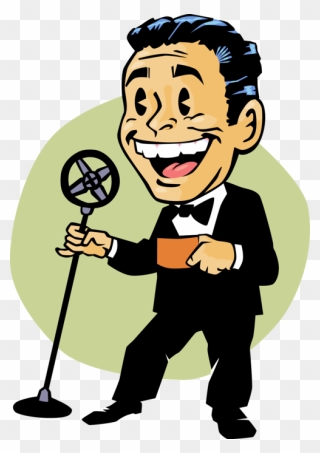 Vector Host Cartoon, Picture - Master Of Ceremony Png Clipart