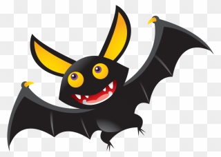 Halloween Clipart - Bat Clipart Png Transparent Png