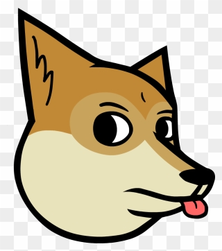 Doge Animation Drawing Illustration Free Transparent - Doge Cartoon Drawing Clipart