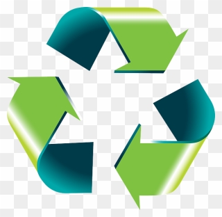 Recycle Logo - 3d Recycle Logo Png Clipart