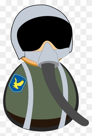 Fighter Pilot Clipart - Png Download