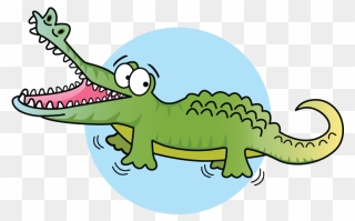 Transparent Swimmer Freestyle Clipart - Nile Crocodile - Png Download