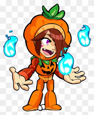 Pumpkin Spice Yumiko - Yumiko Skins Clipart