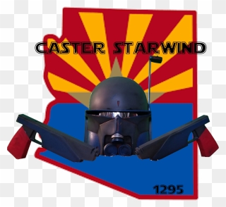 Arizona State With Flag Clipart