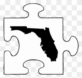 Picture - Florida State Map Png Clipart