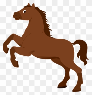 Horse Animal Clipart - 馬 イラスト フリー 素材 - Png Download