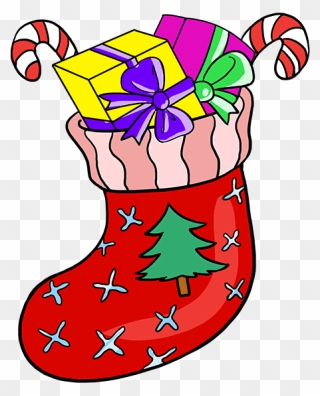 Christmas Stocking Drawing Clipart