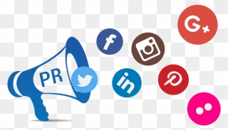 Social Media In Public Relations Clipart
