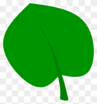 Green Leaf Clipart - Png Download
