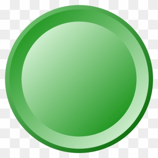 File Round Button Svg - Green Plate Clipart - Png Download