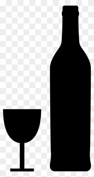 Dessert Wine Red Wine Beer Glass Bottle - Glass Bottle Clipart