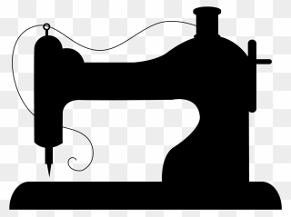 Download Sewing Machine Silhouette Clip Art - Png Download (#5744559 ...