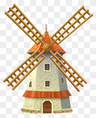 Windmill Clipart - Png Download