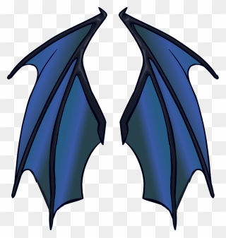 Club Penguin Wiki - Clipart Red Bat Wings - Png Download