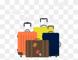 Checked Baggage Will Utilise Luggage Ground Transport - Baggage Clipart