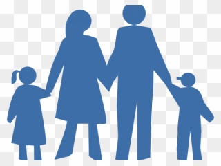 Transparent Family Silhouette Png - Clipart Family Silhouette