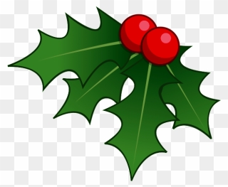 Holly Clipart December - Png Download