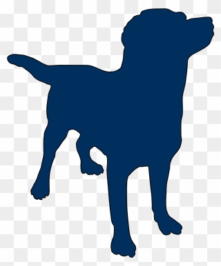 Dog Silhouette Copyright Free Clipart