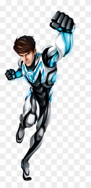 Max Steel Cartoon Clipart