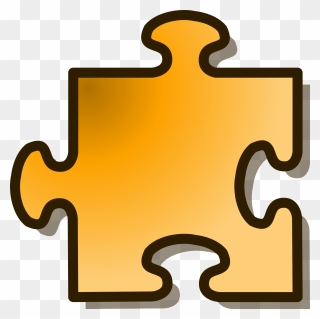 Puzzle - Vector Jigsaw Puzzle Piece Clipart