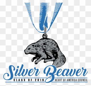 2020 Silver Beaver Award Clipart