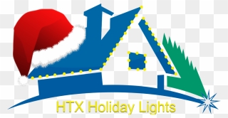 Htxholidaylightslogo2 - House Cleaning Clipart