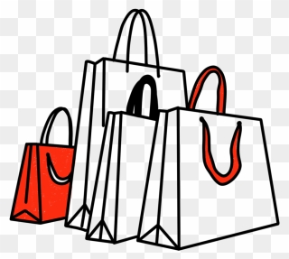 Shopping - Tote Bag Clipart