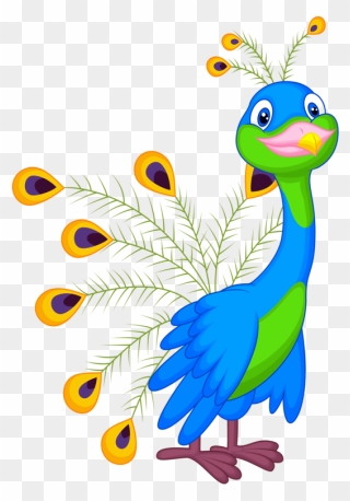 Baby Peacock Clip Art - Png Download