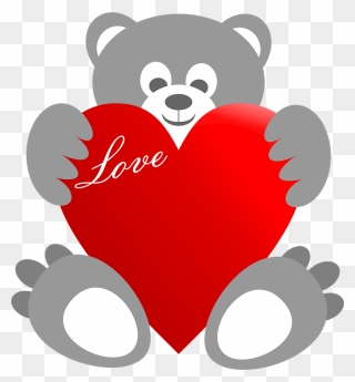 Valentine"s Day Teddy Bear Clipart - Teddy Day Images 2020 Download - Png Download