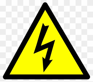 High Voltage Hazard Sign Clipart