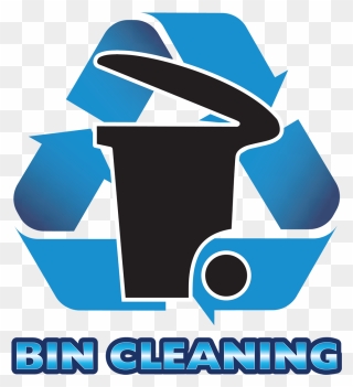 Bincleaninglogo - Black Recycle Sign Clipart