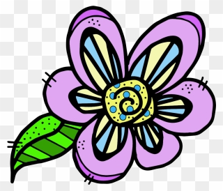 Doodle Flower Png Clipart
