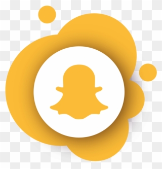 Black Cool Snapchat Logo Clipart