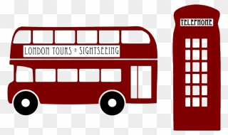 A Scrapbook Of Inspiration - Double Decker Bus Drawing Clipart