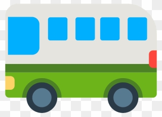 Bus Emoji Clipart - Bus Emoji Png Transparent Png