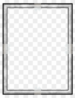 Vector Illustration Of Decorative Marble And Metallic - Simple Black Border Transparent Clipart