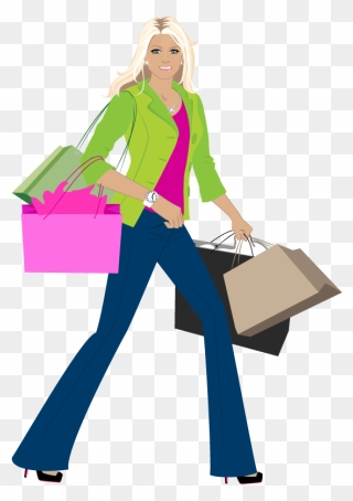 Grocery Clipart Grocery Basket - Someone Shopping - Png Download