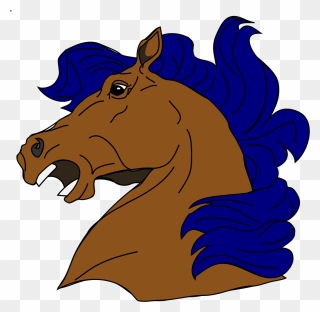 Angry Horse Head Png Clipart