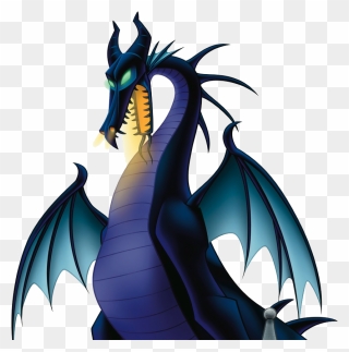 Transparent Maleficent Png - Maleficent Dragon Clipart