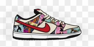 Nike Dunk Png - Sneaker Clipart Transparent Png