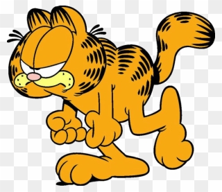 #garfieldandfriends #garfield #angry #comicgarfield - Transparent Angry Garfield Clipart