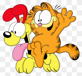 Odie And Garfield Png Clipart