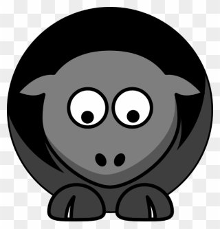 Black Grey Sad Clip - College Football - Png Download