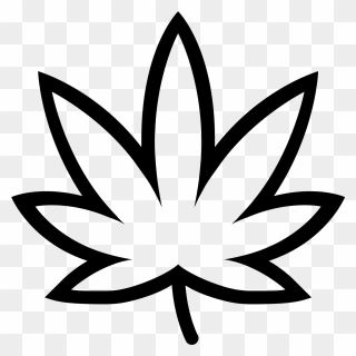 Emoji Clipart Leaf - Vector Marijuana Leaf Png Transparent Png