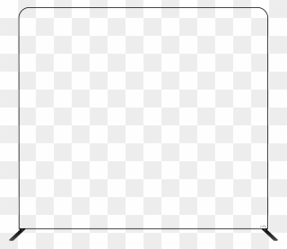 Slim Backdrop Locked - Square Clipart - Png Download
