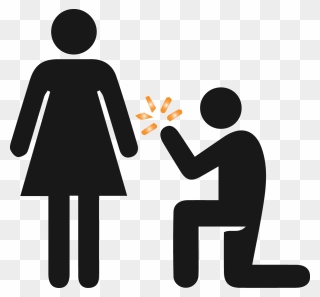 Rituals Engagement Muhurat - Male And Female Bathroom Logos Clipart