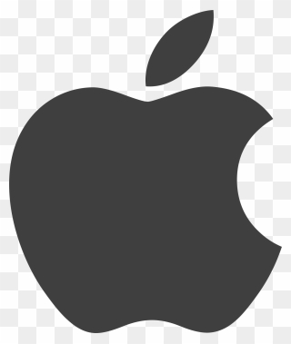 Apple Clip Art - Apple Logo Black Png Transparent Png